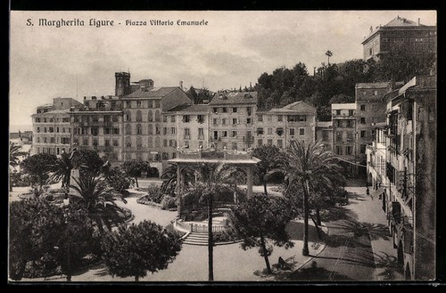Cartolina margherita - cartolina, s.
