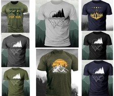 ?️ T-shirt Uomo 3D Montagna | Casual Streetwear S-3XL ? Moda Estiva