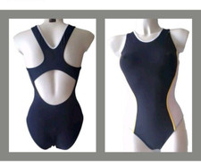 COSTUME INTERO OLIMPIONICO Mod.  BLU + cuffia nuoto MARE PISCINA SPA