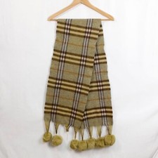 Burberry Style Green Striped