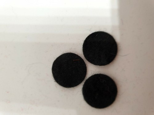 Punti pois feltro forme - in,