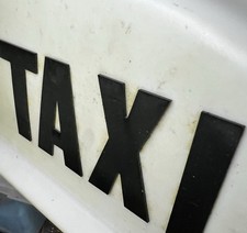 Vintage Taxi Cab TOTEM TAXI