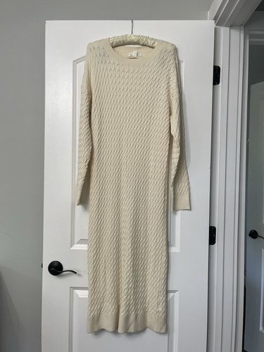 Maxi abito maglione manica