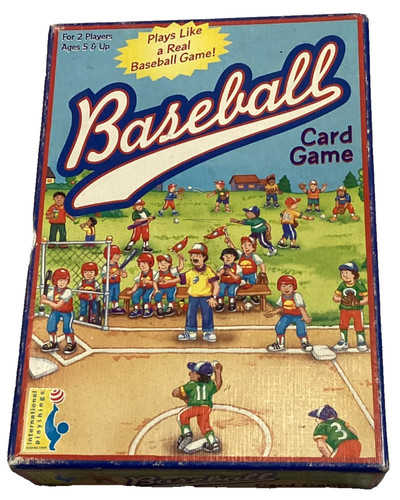 Baseball card game - card,