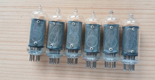 Tubo nixie sovietico in - x, in-8