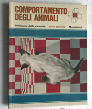 Libro Comportamento degli Animali Biblioteca delle Ricerche Mondadori  1968 __Z8