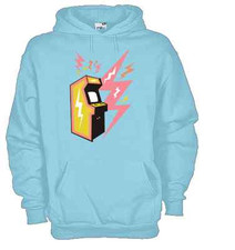 Felpa Games KD30 Videogioco cabinato bar anni '80 sala giochi vintage