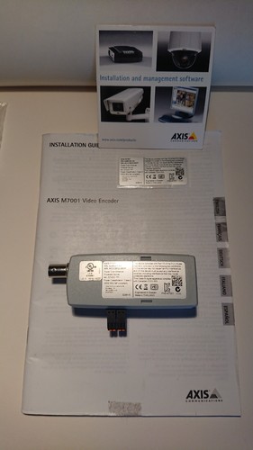 Axis m7001 video - ,, encoder