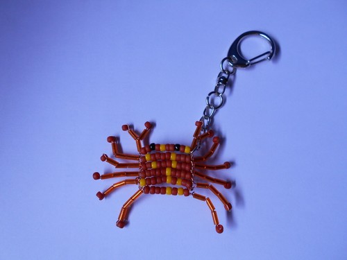 Portachiave perline segno - perline,