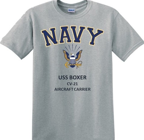Maglietta uss boxer 21 - boxer, cv-21