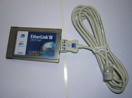 Scheda lan ethernet 3com - pc,