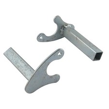 Adattatore Forchetta Cavalletto Anteriore Posteriore Alzamoto Acciaio Cromo