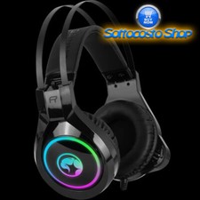 GAMING HEADSET MARVO TECH SCORPION HG8901 CUFFIE DA GIOCO MICROFONO LED RGB