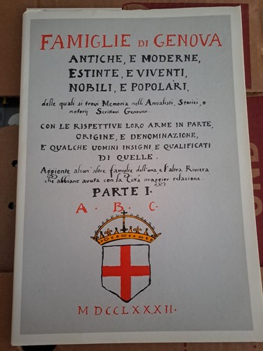 Libro famiglie genova - libro, di