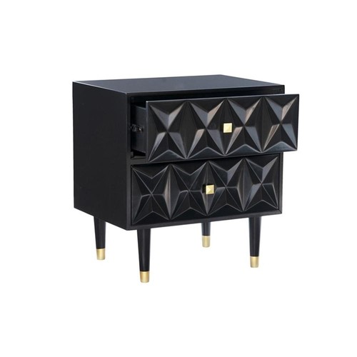 Comodino linon alick wood - linon,