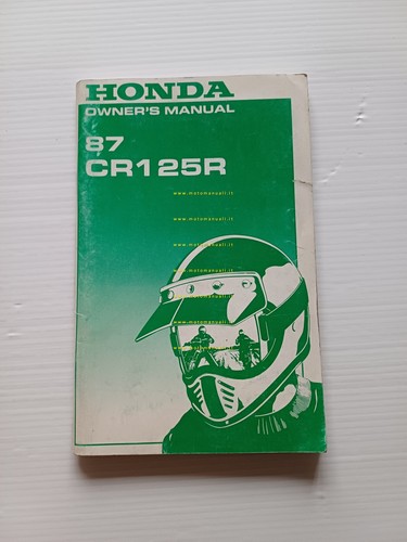 Honda 125 cross 1987 - cross,