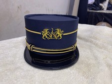 Cappello uniforme civile vintage anni 50 italiano Wagons-Lits WL conduttore Kepi