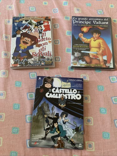 Lotto dvd miyazaki lupin - dvd,