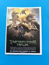 TARTARUGHE NINJA - CARTOLINA