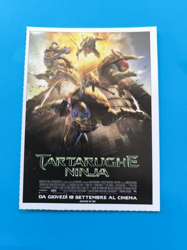 Tartarughe ninja cartolina - -,