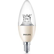 PHILIPS DIMMABLE LED 8W= 60W 806 LUMEN WARM WHITE E14 A+ (OFFERTA 2 LAMPADINE)
