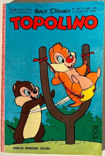 Topolino 501 da edicola - topolino, #