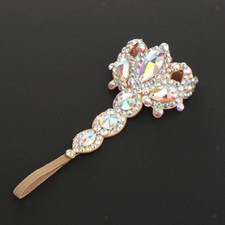 Bracciale con strass per danza