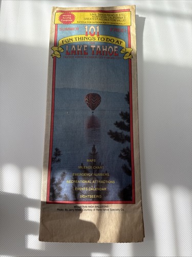 1988 lago tahoe parasailing - 1988,