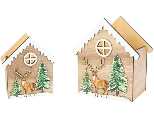 Set casetta spiovente legno - spiovente,
