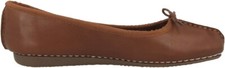 Clarks ballerine donna freckle ice dark tan