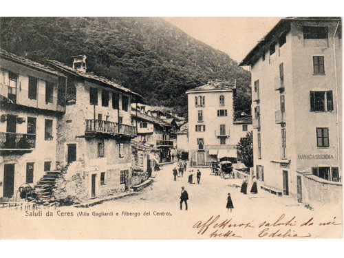 Cartolina piemonte saluti - piemonte, da
