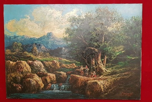 Quadro autore grignani - d'autore, g.grignani