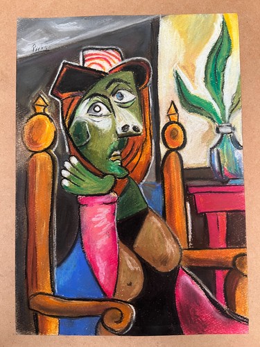 Pablo picasso disegno - disegno, carta