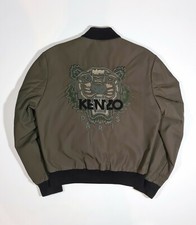 Kenzo Embroidered Tiger Bomber Jacket 2017 Green 