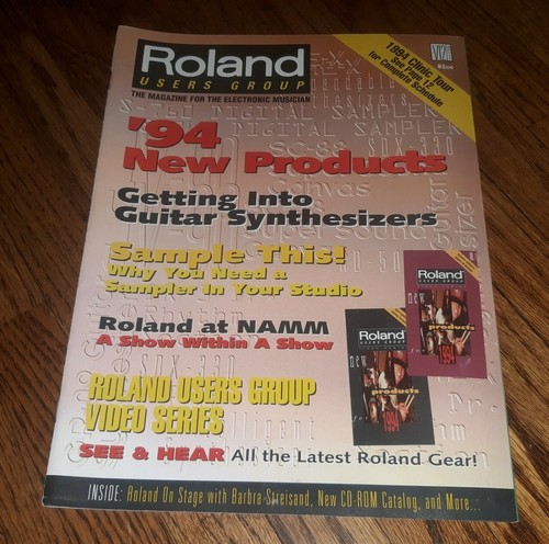Roland users group new - users, ‘94