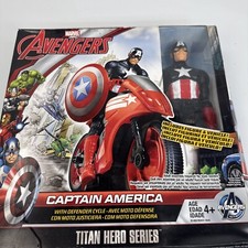 Figurina Capitan America serie Titan Hero con ciclo di battaglia