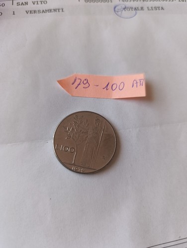 Moneta 100 lire del 1979 - 100,