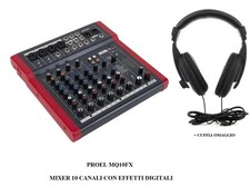 PROEL MQ10FX MIXER 10 CANALI