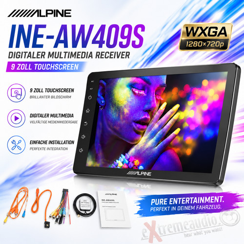 Alpine ine aw409s autoradio - alpine, ine-aw409s