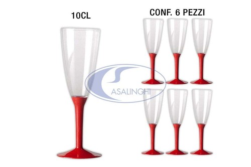 Flute plastica trasparente - plastica,