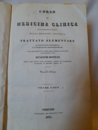 Medicina rostan chomel - rostan,