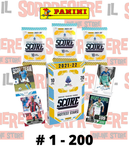 Panini score serie 2021 2022 - a, 2021-2022