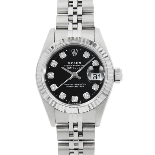 Rolex datejust 10p - datejust, diamond
