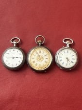 3X OROLOGIO DA TASCA  DONNA IN