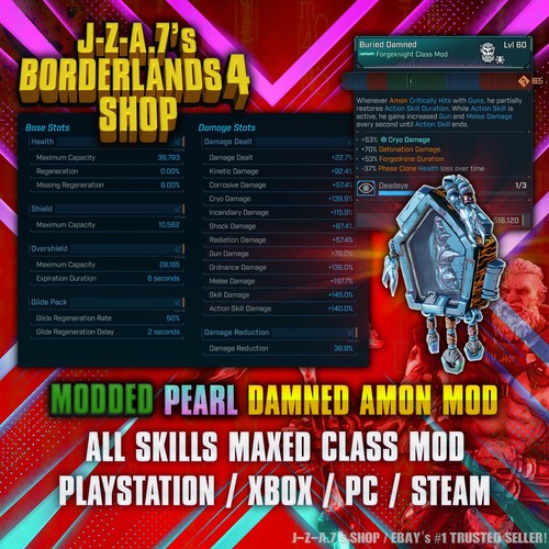 Borderlands modded class - 4✨,