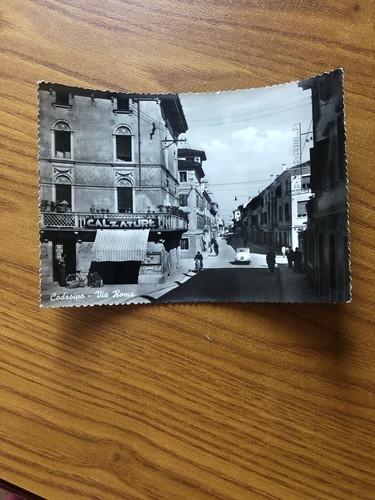 Cartolina codroipo via roma - cartolina,