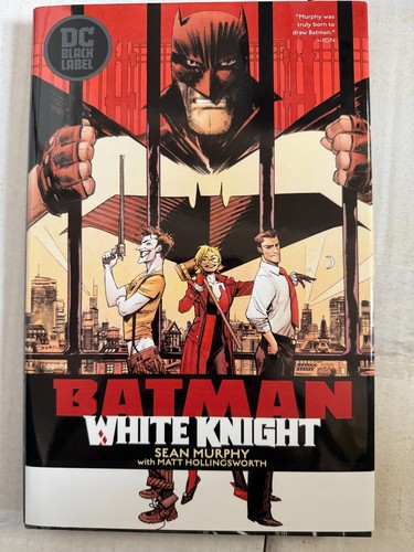 Batman white knight sean - white,