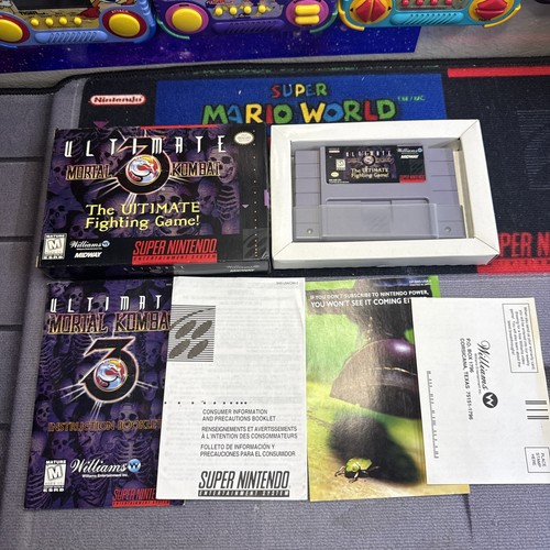 Ultimate mortal kombat - ultimate, snes