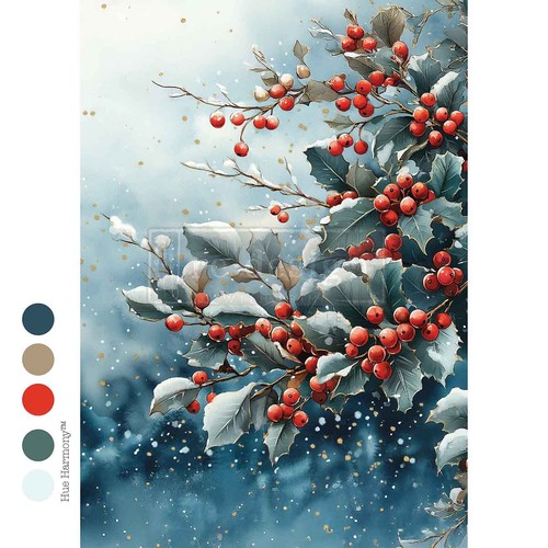 Rami bacche smerigliati - bacche,