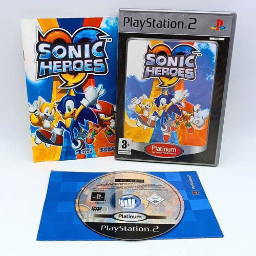Sonic heroes ps2 platinum pal - heroes,
